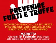 Prevenire truffe e furti, incontro a Marotta