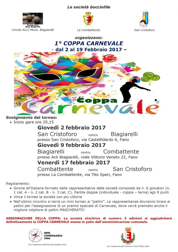 Il Carnevale è sport