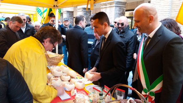 Di Maio inaugura la 33esima Mostra  del Tartufo Bianchetto di Fossombrone