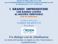 I Grandi Imprenditori, incontro con Filippetti di Eden Viaggi