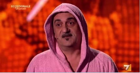 Geoffrey di Bartolomeo del San Costanzo Show vince la puntata di Eccezionale Veramente