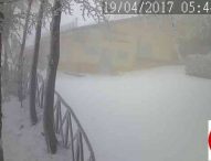 Ondata di maltempo, neve sulle Marche