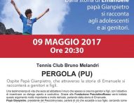 Come può la morte di un figlio trasformarsi in un sentimento di vita? Se ne parla a Pergola con Gianpietro Ghidini