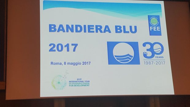 Fano è bandiera blu 2017