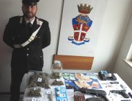 Droga e armi, arrestato 35enne di Marotta