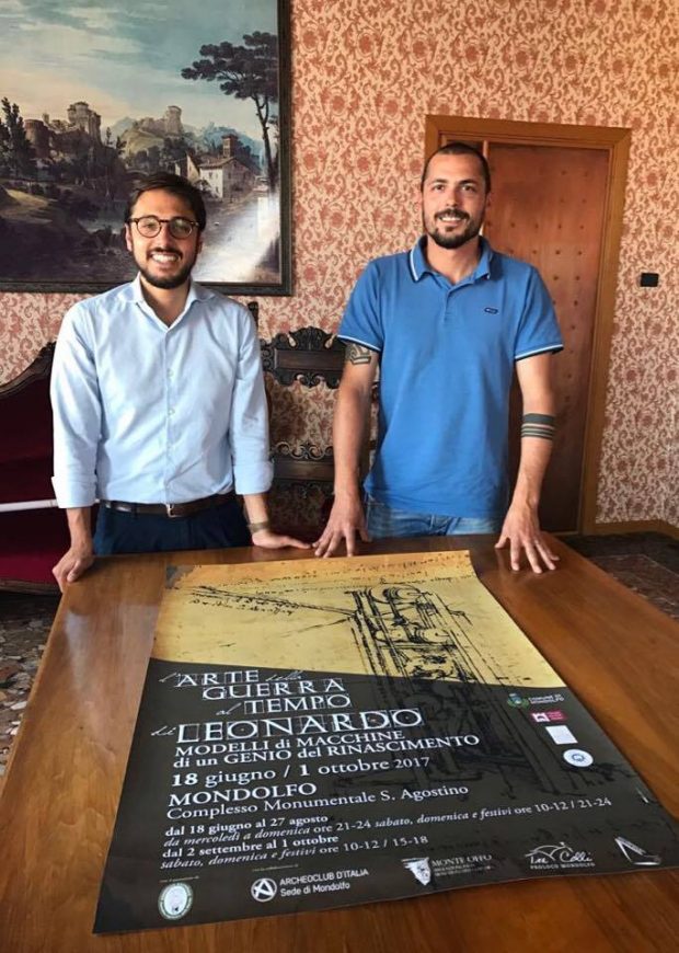 A Mondolfo s’inaugura la mostra “L’arte della guerra al tempo di Leonardo”