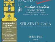 San Lorenzo in Campo, terzo appuntamento di Bianchi e Neri Piano Fest: musica e cucina per la festa del pianoforte