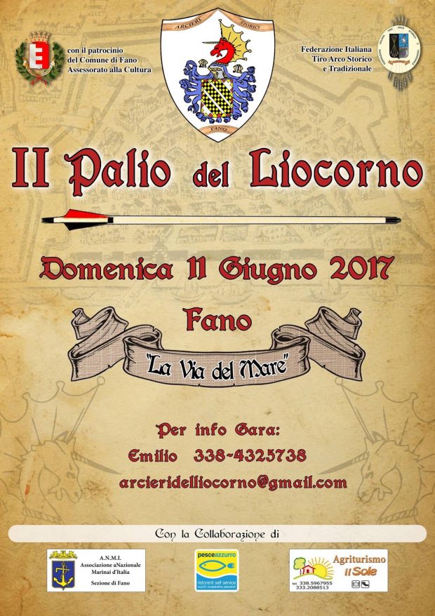 A Fano il campionato dell’arco storico, oltre 250 arcieri da tutta Italia