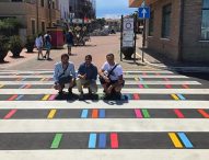 Mondolfo Marotta primo in Italia con le strisce pedonali multicolor