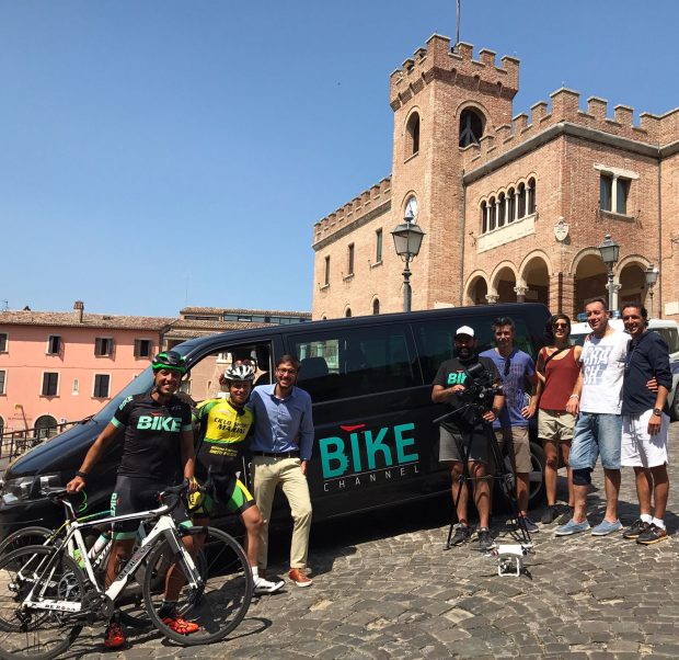 Cicloturismo, a Mondolfo e Marotta le telecamere di Sky