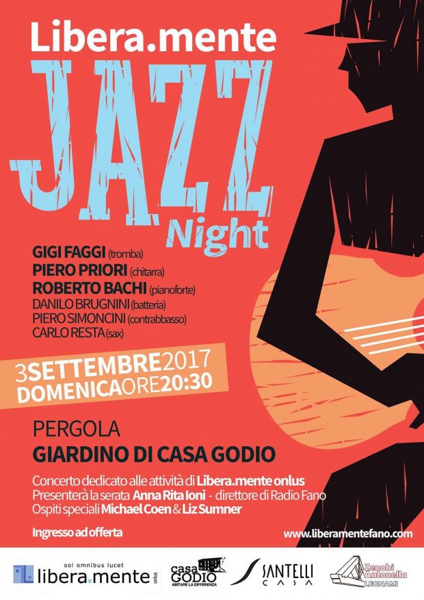 Il giardino di Casa Godio ospita Libera.Mente Jazz Night