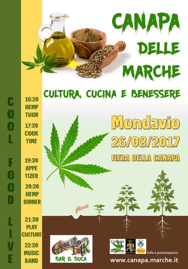 A Mondavio la Fiera della Canapa