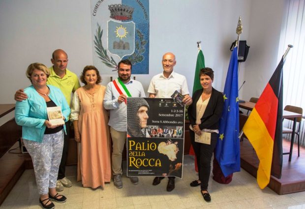 Al via il Palio della Rocca, ospite d’onore il sindaco della città tedesca di Rüdeshein Am Rhein