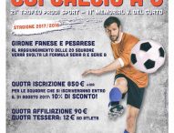 Grandi novità per la nuova stagione di calcio a 8 del Csi Pesaro Urbino