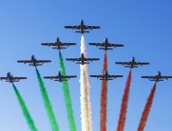 Le Frecce Tricolori per il 150esimo di Rossini