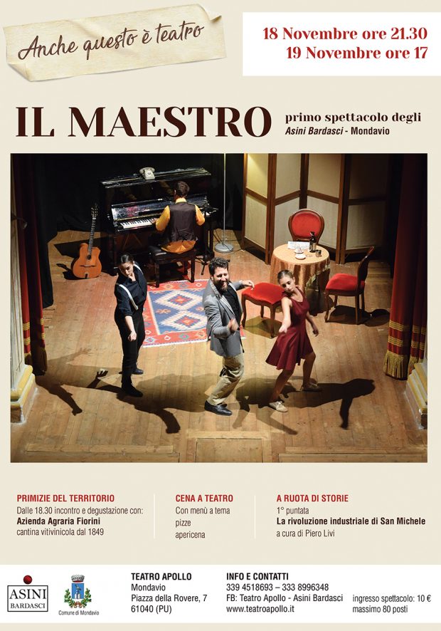 A Mondavio riparte la stagione teatrale “Anche questo è teatro”