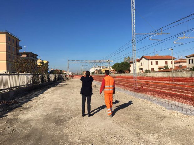 Marotta, nell’area del binario morto un grande parcheggio