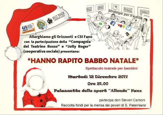 Spettacolo e solidarietà per gli auguri del Csi Fano