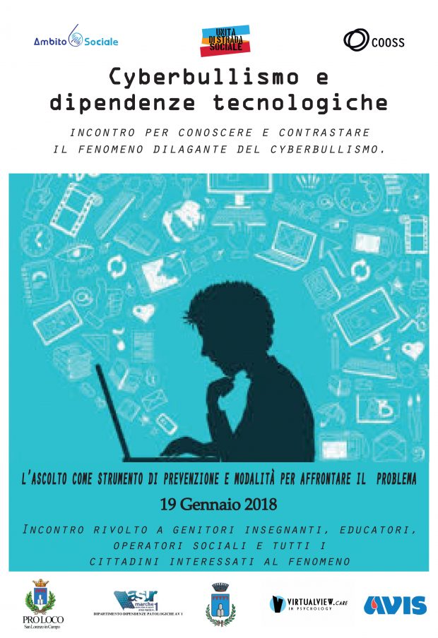 Cyberbullismo e dipendenze tecnologiche, se ne parla a San Lorenzo in Campo