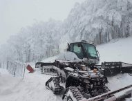 Sul Monte Catria un metro di neve. La situazione di tutte le strade