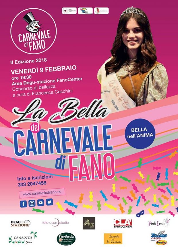 Il Carnevale di Fano elegge la sua miss
