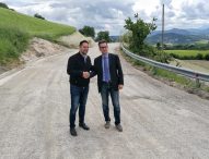 Riaperta la Provinciale Barbanti, sopralluoghi di Tagliolini e Baldelli sulle altre strade