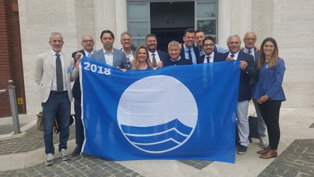 Fano ottiene la bandiera blu 2018