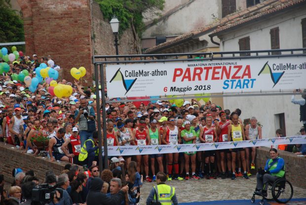 Younnes Zitouni non tradisce le attese: è lui il Re della ColleMar-athon 2018