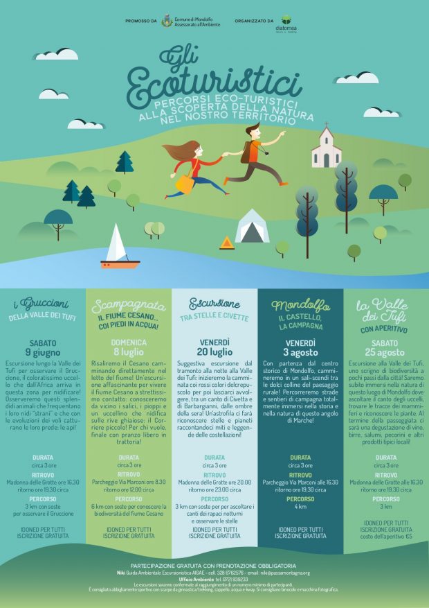 Tornano gli Ecoturistici, alla scoperta della natura tra escursioni e camminate nella Valle dei Tufi