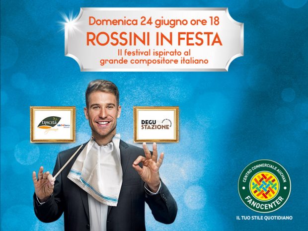 ‘Rossini in festa’ al centro commerciale Fanocenter