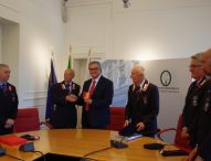 Riconoscimento dell’Arma dei Carabinieri per il vicepresidente del consiglio regionale Minardi