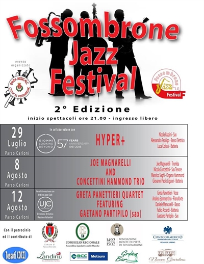 Fossombrone Jazz Festival: tre elettrizzanti serate con Joe Magnarelli, Greta Panettieri e Hyper+