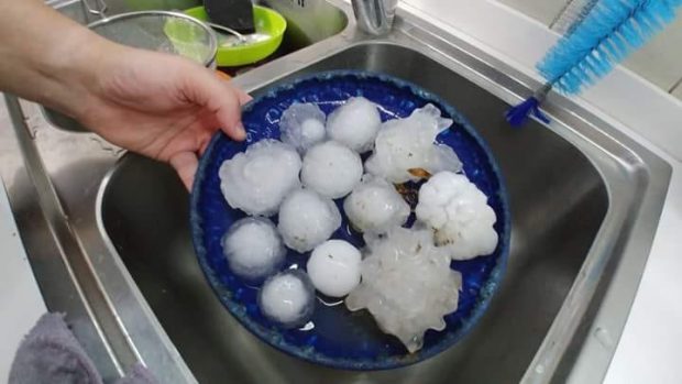 A Pesaro danni ingenti per la grandinata