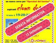 Nuovo corso base per Volontari del Sorriso aspiranti Clown Dottori