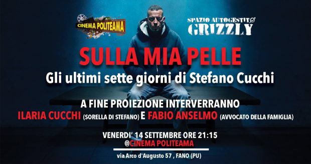 A Fano Ilaria Cucchi per la proiezione del film ‘Sulla mia pelle’