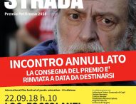 Animavì, annullato l’incontro con Strada. Da definire la data di consegna del Premio. Domenica arriva Wenders