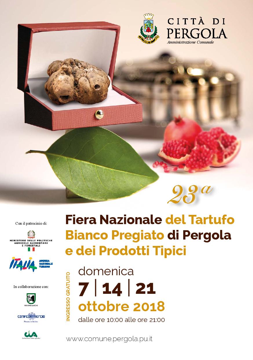 pergola fiera nazionale tartufo 2018