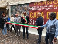 Inaugurata la Fiera Nazionale del Tartufo in uno de I Borghi più belli d’Italia, Pergola entra nel prestigioso Club