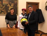 Piccoli campioni crescono: Seri e Del Bianco salutano il pilota Gaggi in partenza per la Spagna