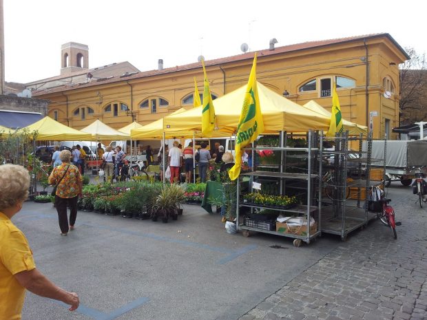 Fano, lavori in piazza Andrea Costa