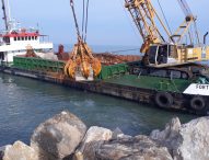 Marotta sud, partiti i lavori di potenziamente dello scogliere