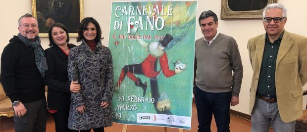 Torna il manifesto d’autore al Carnevale di Fano 2019