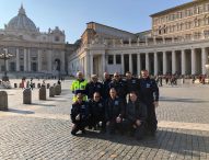 I piloti dell’Aero Club Fano da Papa Francesco