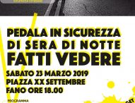 Fano, il Comune promuove l’iniziativa “Ciclista illuminato”