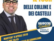 Pesaro, Baiocchi a Candelara per “Prima c’è il quartiere tour” 