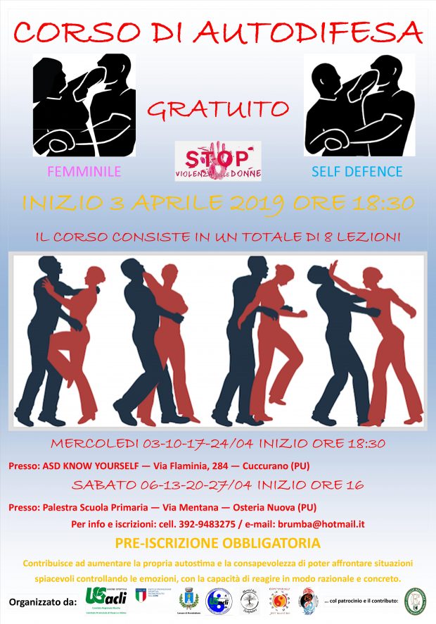 A Cuccurano corso gratuito di autodifesa per donne