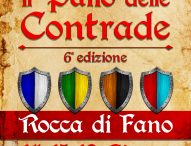 Torna il Palio delle Contrade dal 14 al 16 giugno