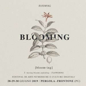 Blooming Festival 2019 - artwork