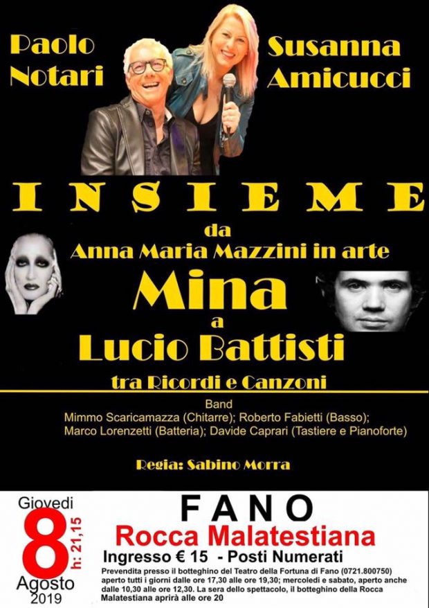 Insieme da Mina a Lucio Battisti tra ricordi e canzoni