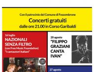 Sulle Strade della Bellezza, a Fossombrone Filippo Graziani canta Ivan